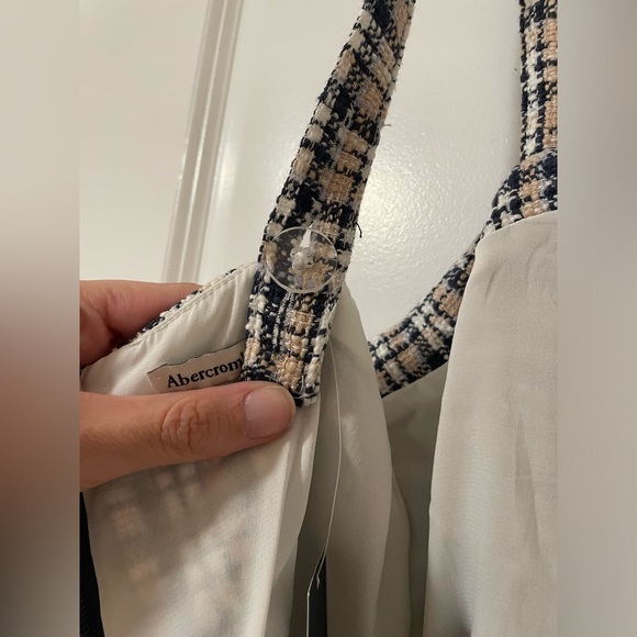 Abercrombie & Fitch Tweed Mini Dress Size Small - Picture 8 of 14